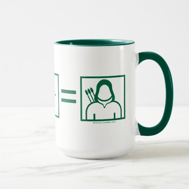 Arrow | Green Arrow Equation Mug (Right)