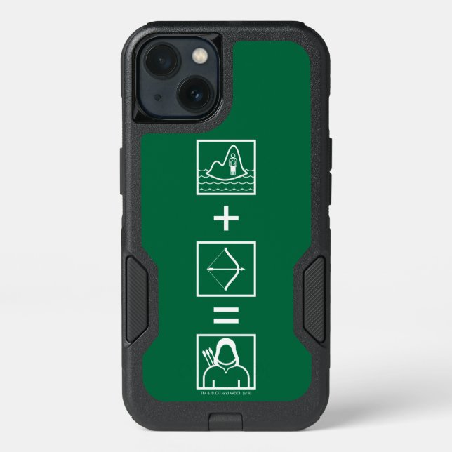 Arrow | Green Arrow Equation Otterbox iPhone Case (Back)