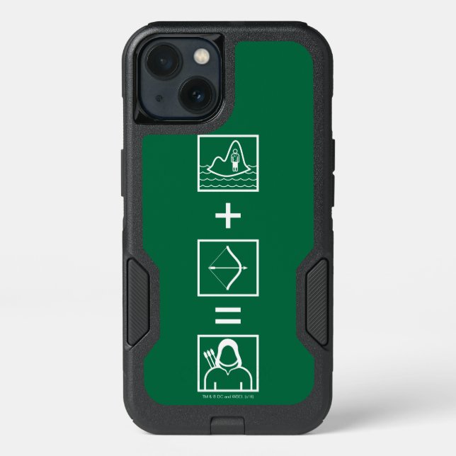 Arrow | Green Arrow Equation Otterbox iPhone Case (Back)