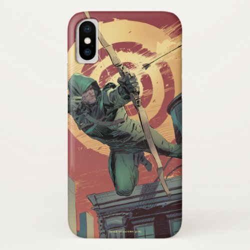 Arrow  Green Arrow Fires From Rooftop iPhone X Case