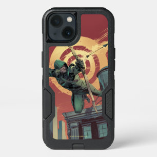 Arrow Green Arrow Fires From Rooftop iPhone 13 Case