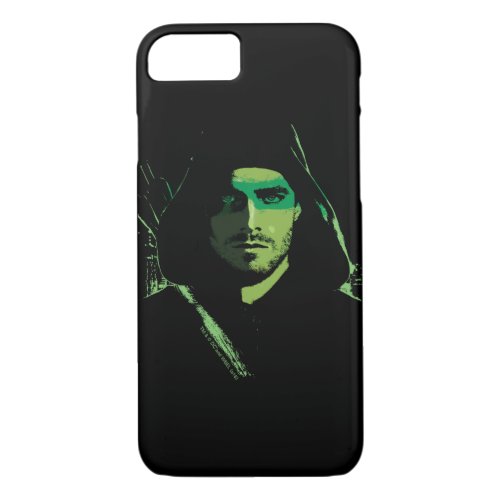 Arrow  Green Arrow Green Stylized Cutout iPhone 87 Case