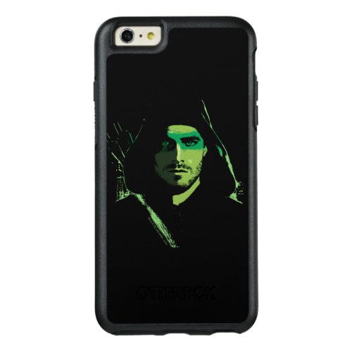 Arrow  Green Arrow Green Stylized Cutout OtterBox iPhone 66s Plus Case