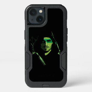 Arrow   Green Arrow Green Stylized Cutout iPhone 13 Case