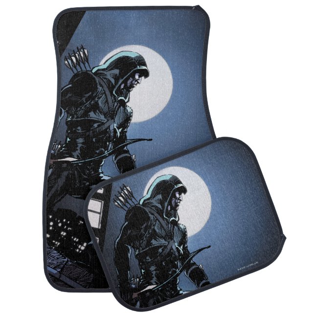 Arrow | Green Arrow In Moonlight Car Floor Mat (Set)