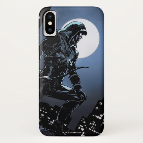 Arrow  Green Arrow In Moonlight iPhone X Case