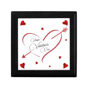 Arrow heart gift box
