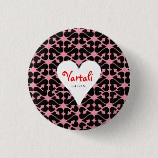 Arrow Heart Vartali Round Button