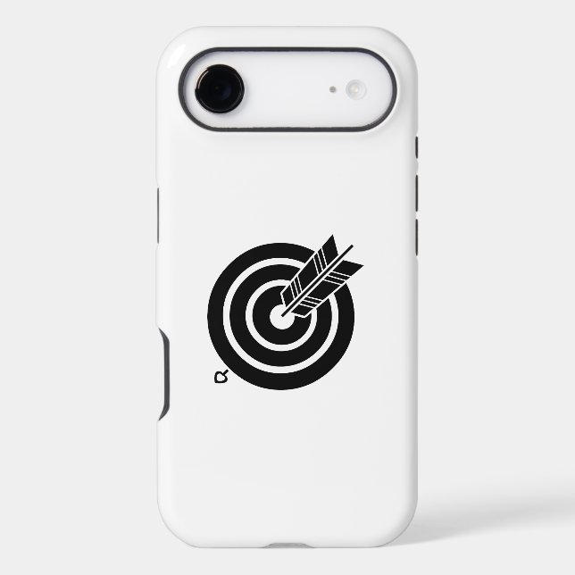 Arrow hit a round target  iPhone 17 air Cases (Back)