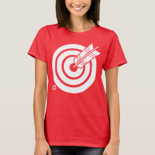 Arrow hit a round target T-Shirt