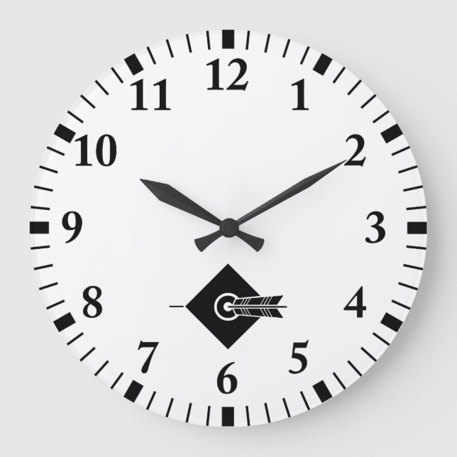 Arrow hit target Clocks (Front)