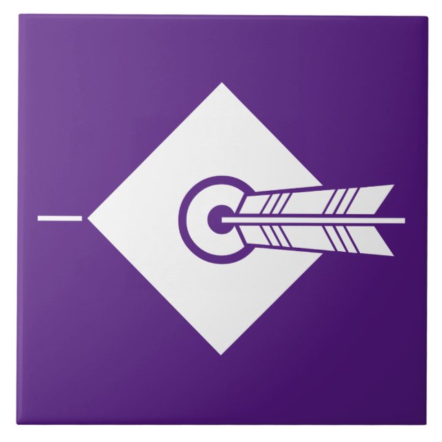 Arrow hit target Decorative Tiles (Front)