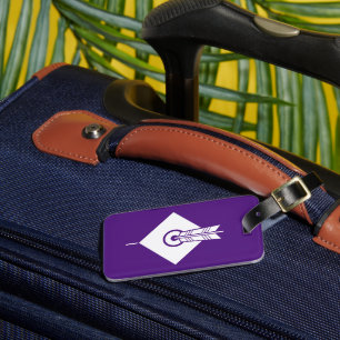 Arrow hit target Luggage Tags