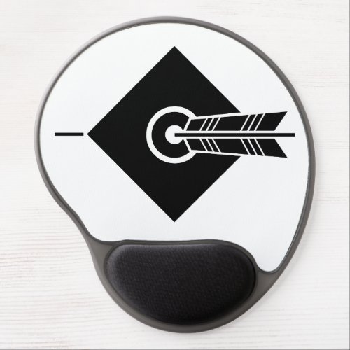 Arrow hit target Mouse Pads