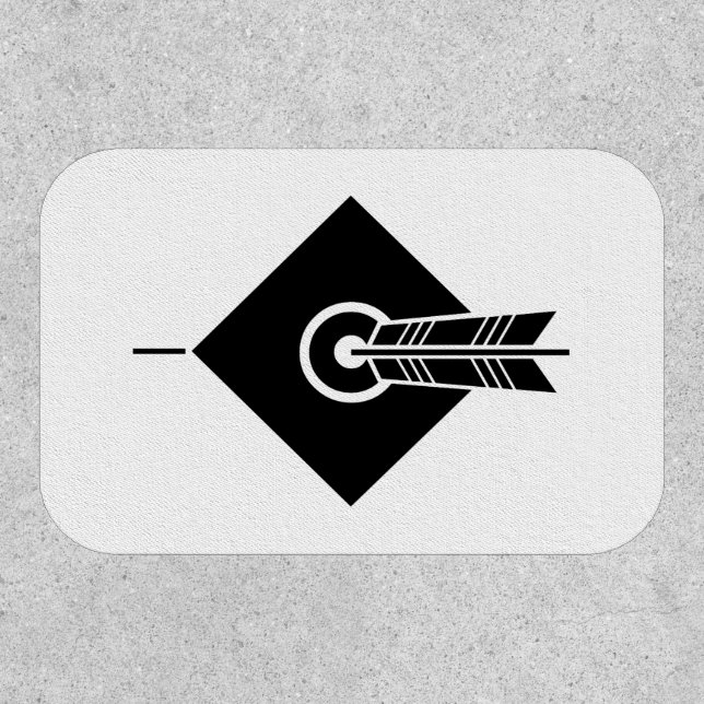 Arrow hit target patch (Front)