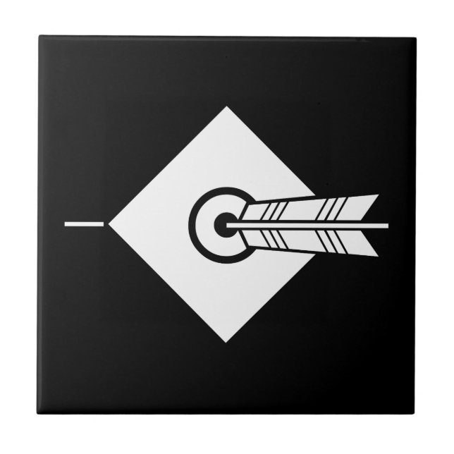 Arrow Hits the Mark Tile (Front)