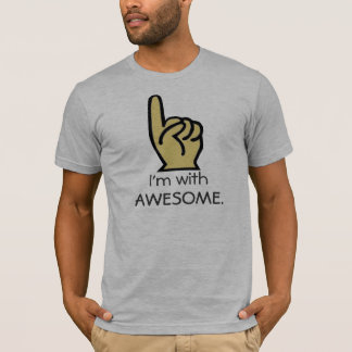 arrow, I'm with, AWESOME. T-Shirt