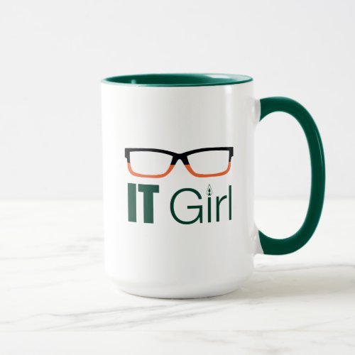 Arrow  IT Girl Glasses Graphic Mug