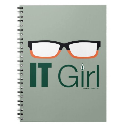 Arrow  IT Girl Glasses Graphic Notebook