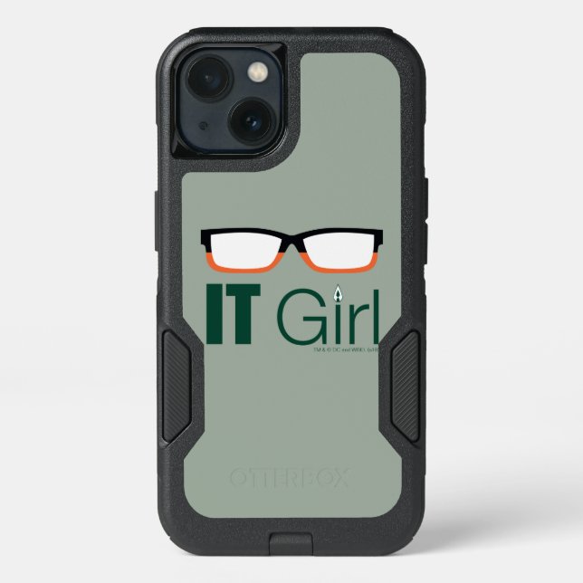 Arrow | IT Girl Glasses Graphic Otterbox iPhone Case (Back)