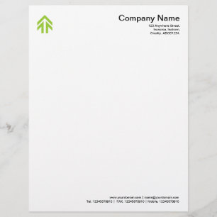 Arrow - Martian Green Letterhead