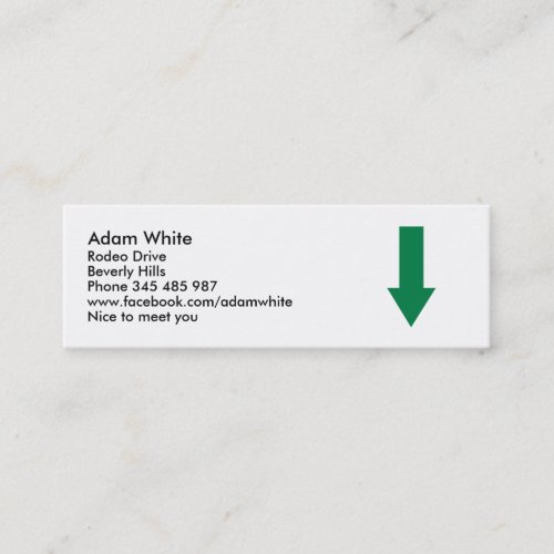 Arrow Business Card