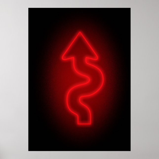 Arrow neon sign (Front)