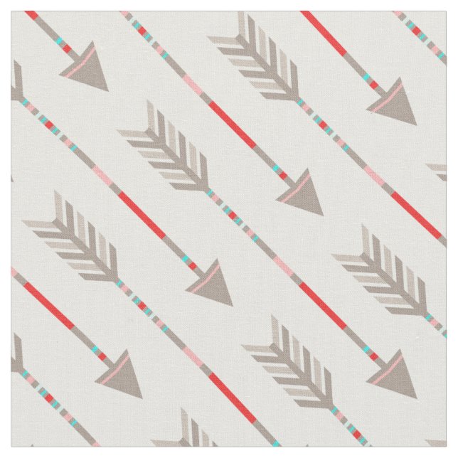 Arrow Pattern Fabric (Close Up)