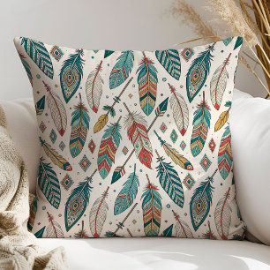 Arrow Pattern Pillow Ethnic Touch for the Sofa