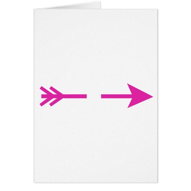 Arrow Pink Broken The MUSEUM Zazzle Gifts (Front)