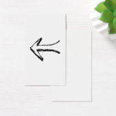 Arrow Pointing to the Left. Black. (Desk)