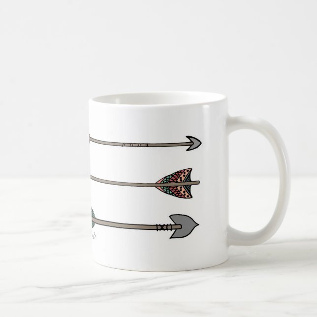 Arrow Quiver Full Tribal Psalm 127 Mug (Right)
