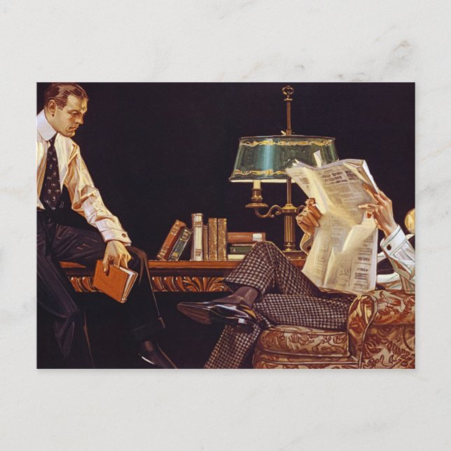 Arrow shirt Collars, American Advertisement, 1914 Postcard (Front)