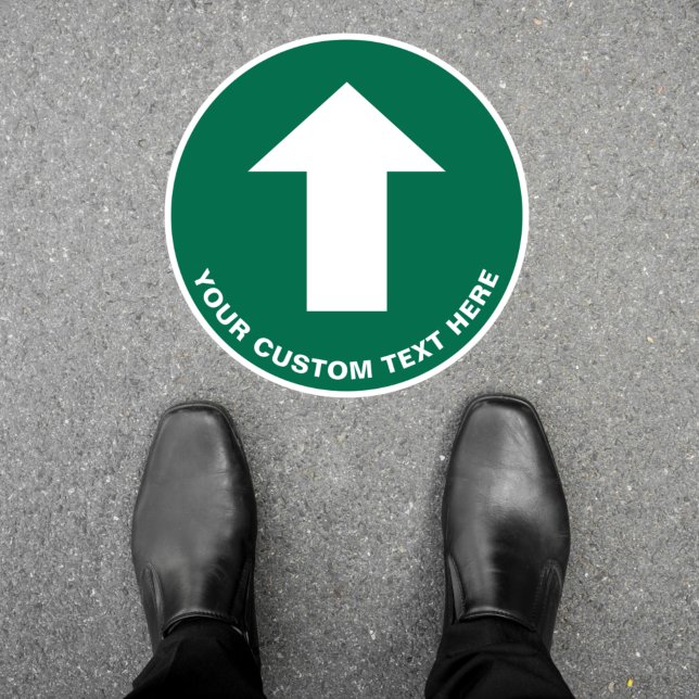 Arrow Simple Directional Green Floor Decals (Creator Uploaded)