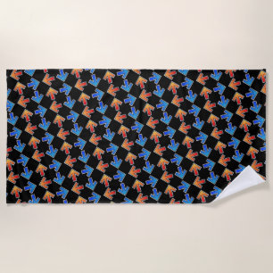 Arrow Spread Beach Towel