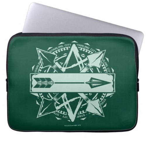Arrow  Starling City Arrow Badge Laptop Sleeve