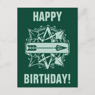 Arrow Starling City Arrow Badge Postcard