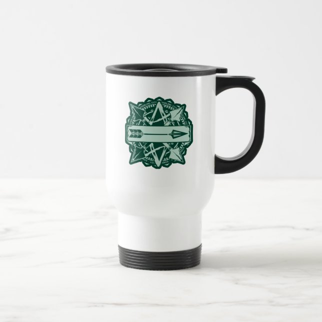 Arrow | Starling City Arrow Badge Travel Mug (Right)