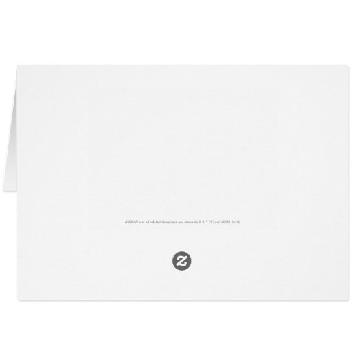 Arrow | Starling City Arrow Logo (Back Horizontal)