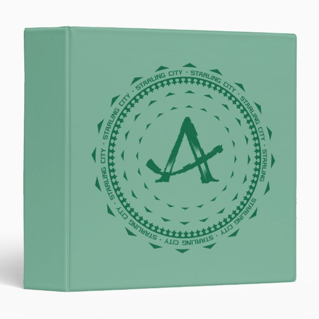 Arrow | Starling City Arrow Logo 3 Ring Binder (Front/Spine)
