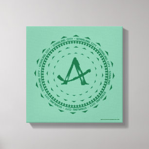 Arrow Starling City Arrow Logo Canvas Print