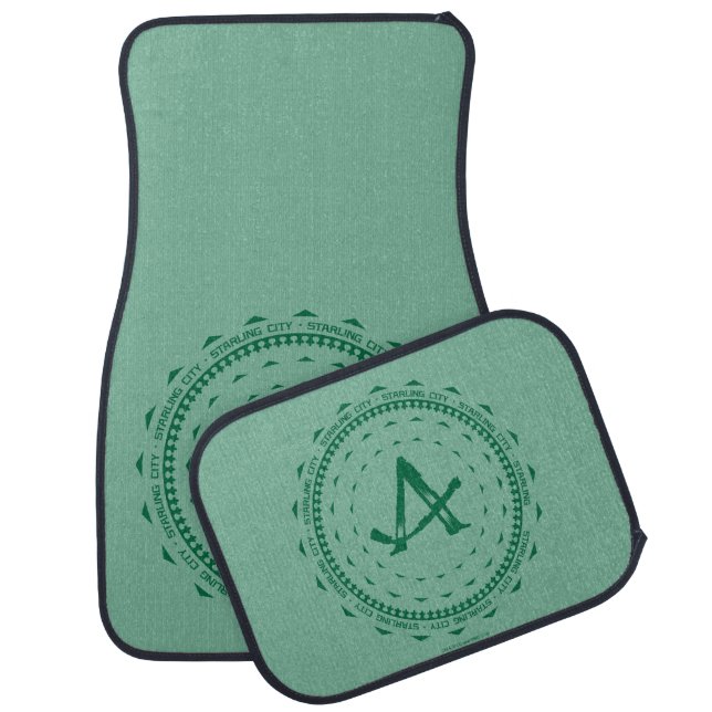 Arrow | Starling City Arrow Logo Car Floor Mat (Set)