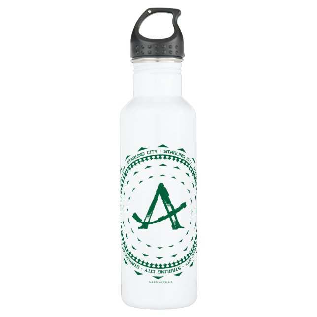 Arrow | Starling City Arrow Logo Stainless Steel Water Bottle (Front)