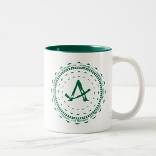 Arrow Starling City Arrow Logo Two-Tone Coffee Mug