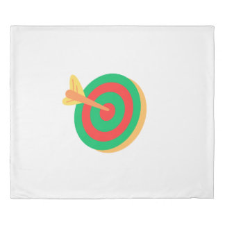 Arrow Target Circle Precision Aim Symbol King Size Duvet Cover