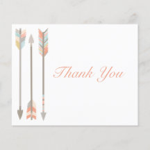 Arrow Thank You Card