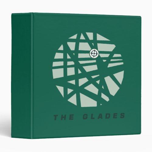 Arrow  The Glades City Map 3 Ring Binder
