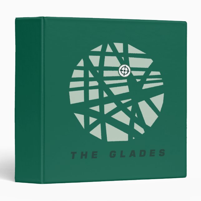 Arrow | The Glades City Map 3 Ring Binder (Front/Spine)