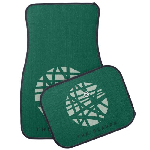 Arrow  The Glades City Map Car Floor Mat