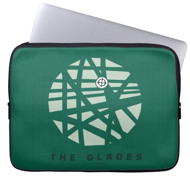 Arrow | The Glades City Map Laptop Sleeve (Front)